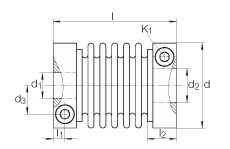 KUP560-66-20H7-25H7軸承